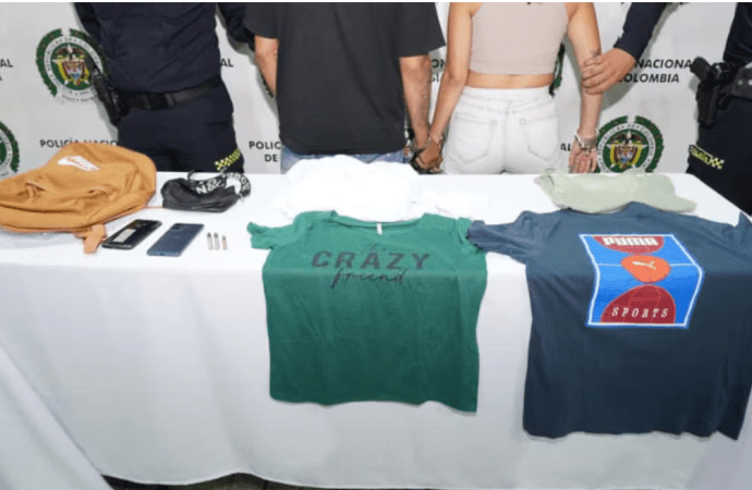 Cayó en Cali pareja de ‘motoladrones’ implicada en homicidio y múltiples robos