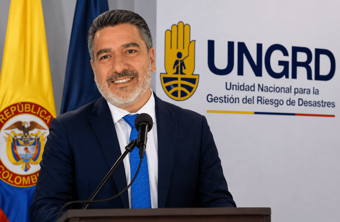 Abelardo De la Espriella nombra a David Santiago Tamayo como nuevo director de la UNGRD