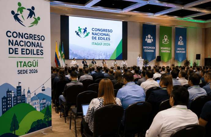 Itagüí será sede del Congreso Nacional de Ediles con más de 500 líderes de todo el país