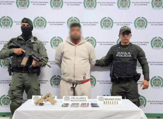 Capturan en Antioquia a alias Duber, jefe de La Libertad