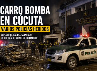 Atentado con carro bomba sacude a Cúcuta: varios policías resultaron heridos