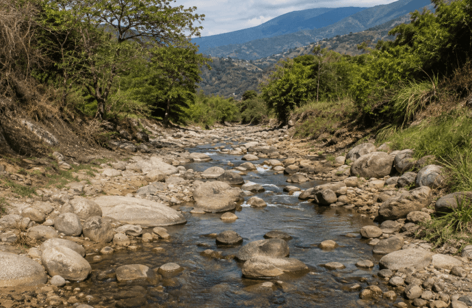 EPM alerta por bajos caudales en el Valle de Aburrá