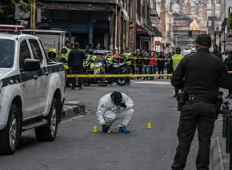 Balacera en el centro de Medellín deja un muerto y un herido