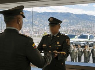 Richard Fajardo será el nuevo comandante de la Policía del Valle de Aburrá