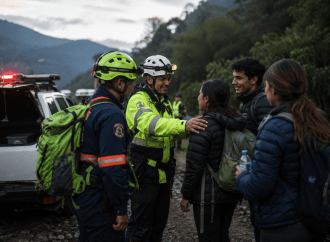 Cuatro senderistas fueron rescatados luego de perderse en una zona montañosa del Valle de Aburrá