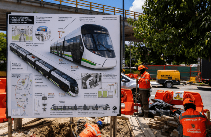 Nuevos trenes del Metro de la 80 impulsarán la movilidad en el Valle de Aburrá