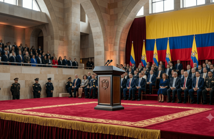Posesión de Abelardo De la Espriella: así transcurre el minuto a minuto del cambio de mando en Colombia