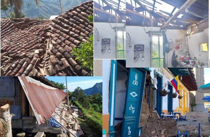 Terremoto en Antioquia: así quedaron las zonas más afectadas