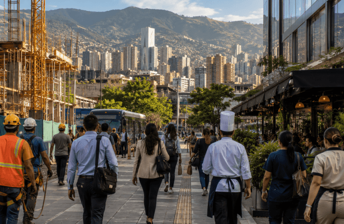Empleo en el Valle de Aburrá cae al 7% y marca récord