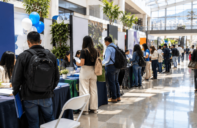 Feria de empleo llega a Plaza Arrayanes