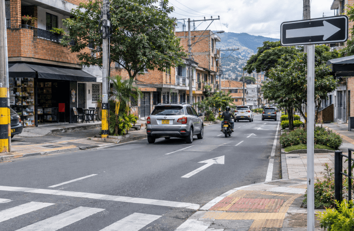 Cambios viales en Santa María N.° 3 de Itagüí