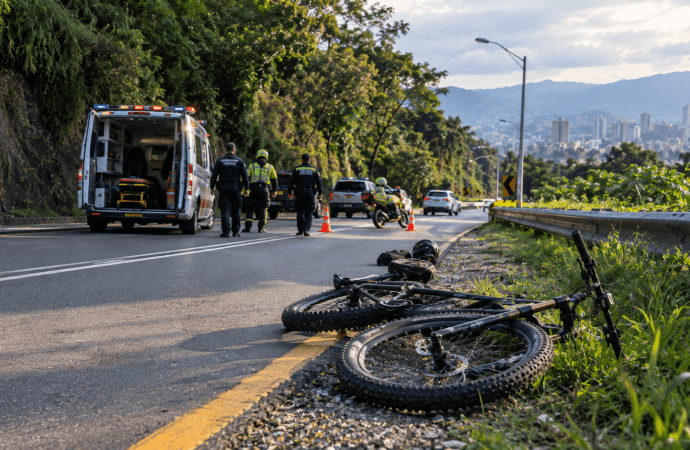 Accidente en Las Palmas deja un muerto y una mujer herida