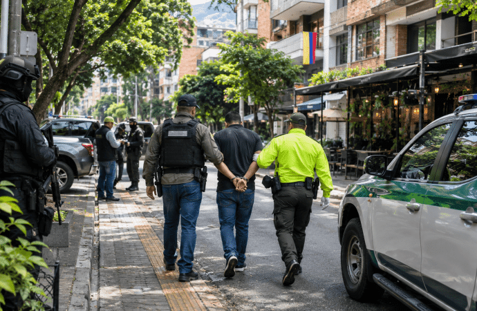 Capturan en Laureles a Cleiver Rondón, buscado por Interpol