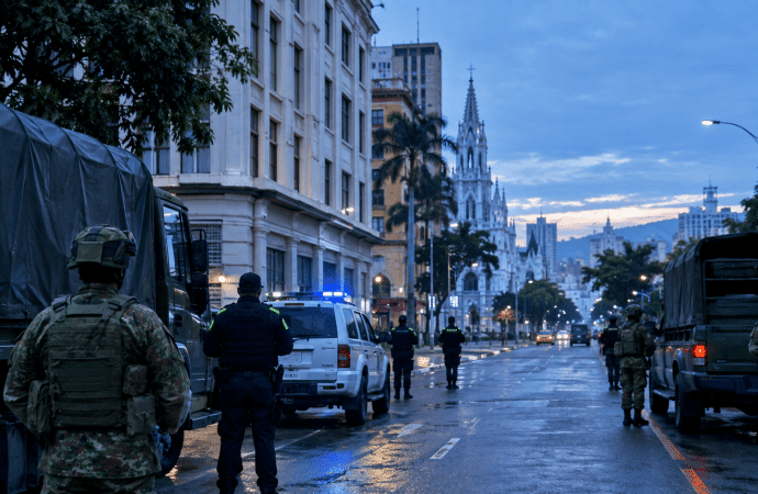 Operación Iron en Cali: despliegue contra redes criminales